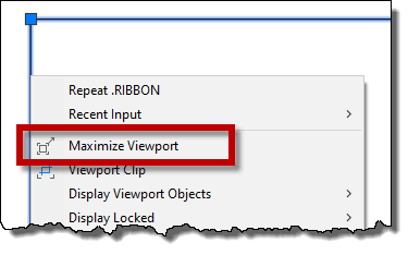 Maximize Viewport AutoCAD