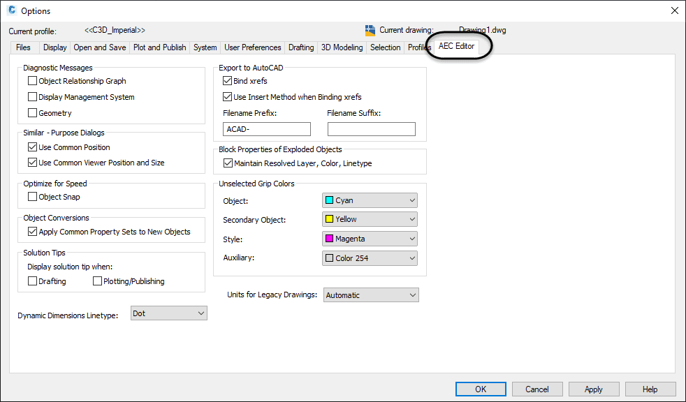 toolset tabs AutoCAD