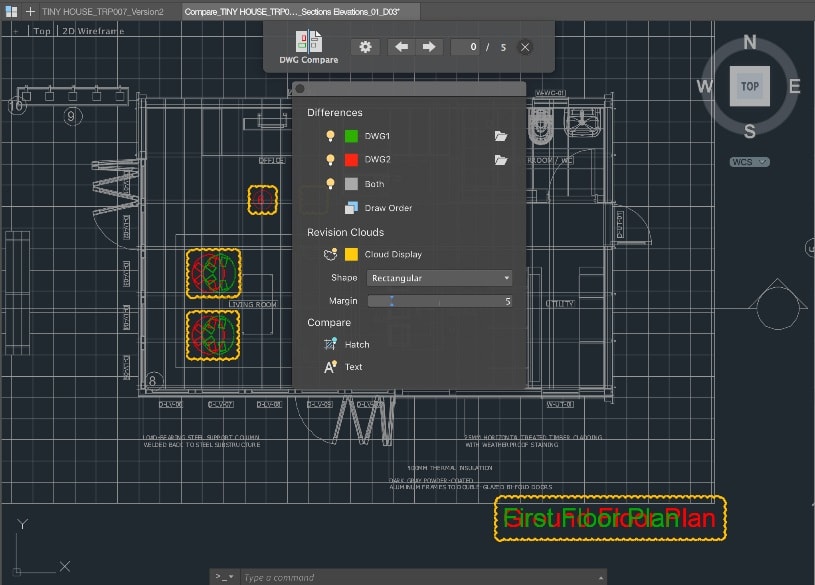 AutoCAD 2019 for Mac DWG Compare