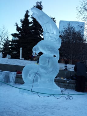 Ice sculpture AutoCAD
