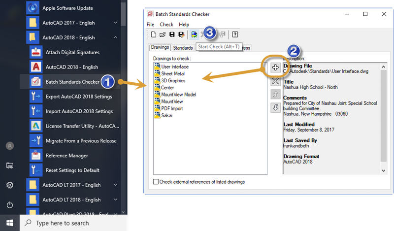 CAD Standards Checker