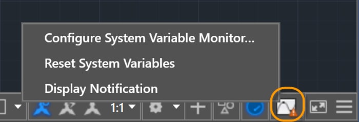Tuesday Tips With Lynn: AutoCAD Status Bar System Variable Monitor