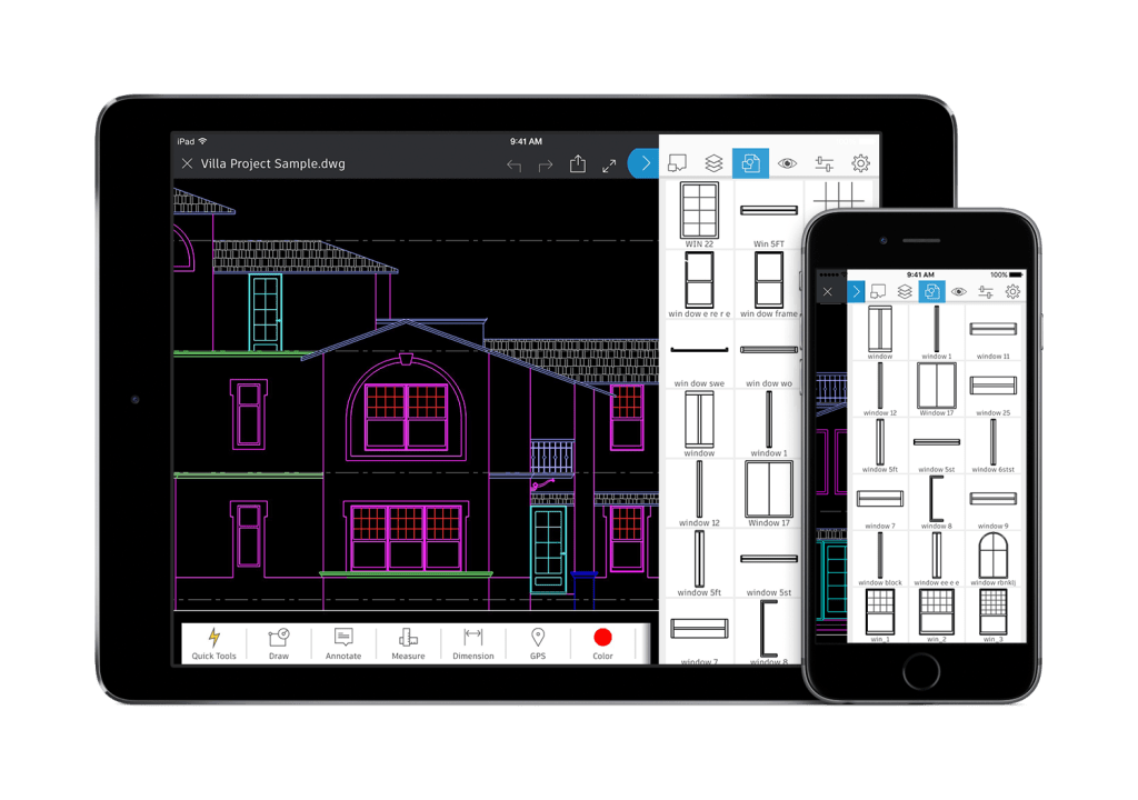What's New in AutoCAD 2018 Technology and Performance: AutoCAD mobile app