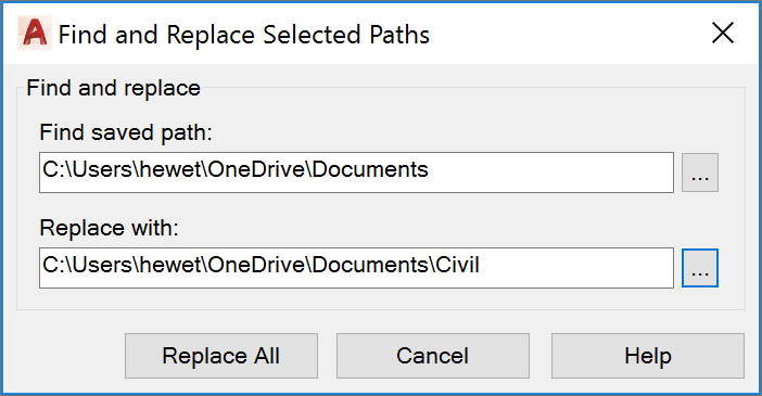 Find_Replace_Path_AutoCAD_2018