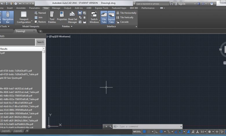 Where Is That File: Find AutoCAD Files