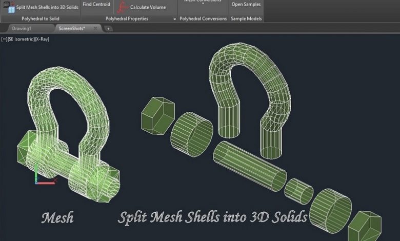 mesh_to_solid_autocad