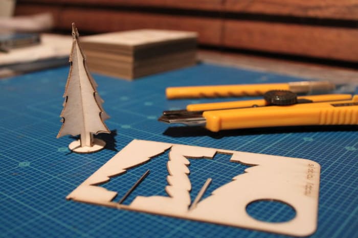 Holiday Centerpieces with AutoCAD: Popout Christmas Trees