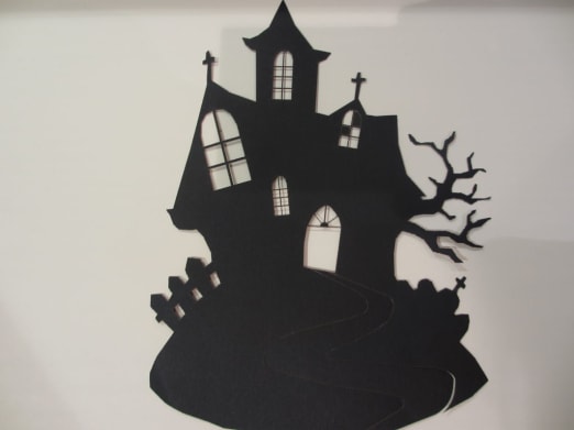 Halloween Decoration with AutoCAD: Haunted House