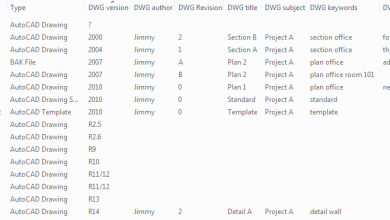 DWG Columns for Explorer 01: AutoCAD Exchange app