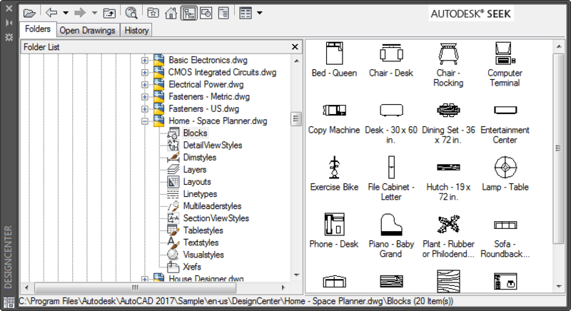 AutoCAD DesignCenter tab block definitions. Tuesday Tips with Heidi.