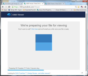 AutoCAD 2017 - Preparing the file for the A360 Viewer.