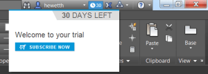 Trial days remaining