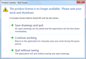 Product license is no longer available