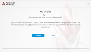 Activate a trial license