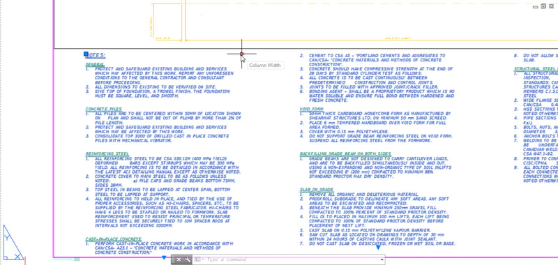 AutoCAD Text Settings
