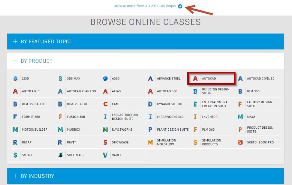 Find AU classes online