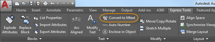 AutoCAD_2018_Combine_Text_Convert_Mtext