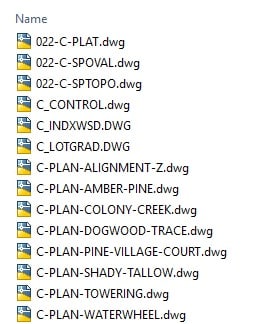 dwg files autocad sheet sets