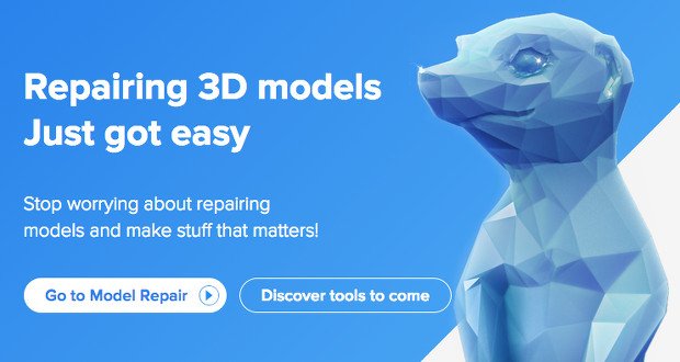 Repair and optimize your 3D files with the 3DPrintCloud platform