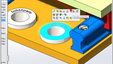 "Lock rotation" option with the Coaxial constraint